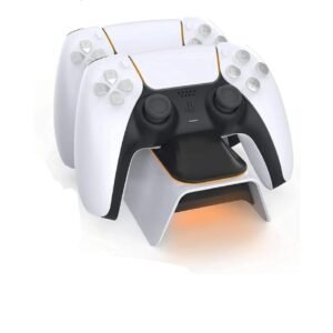 DOBE Playstation 5 Dual Sens Charging Dock Station With LED Light PS5 [New]