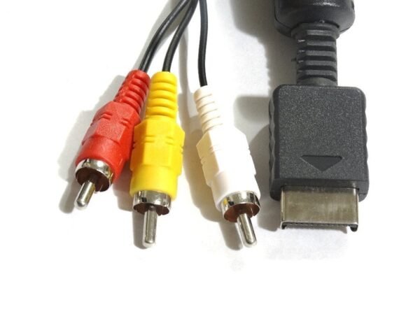 PS1 PS2 PS3 AV To RCA Cable 5ft [New]