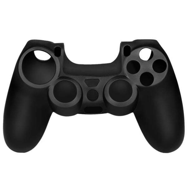 PS4 Controller Silicone Protective Grip Skin Case Sleeve AntiSlip Cover (Black) [New] - Image 2