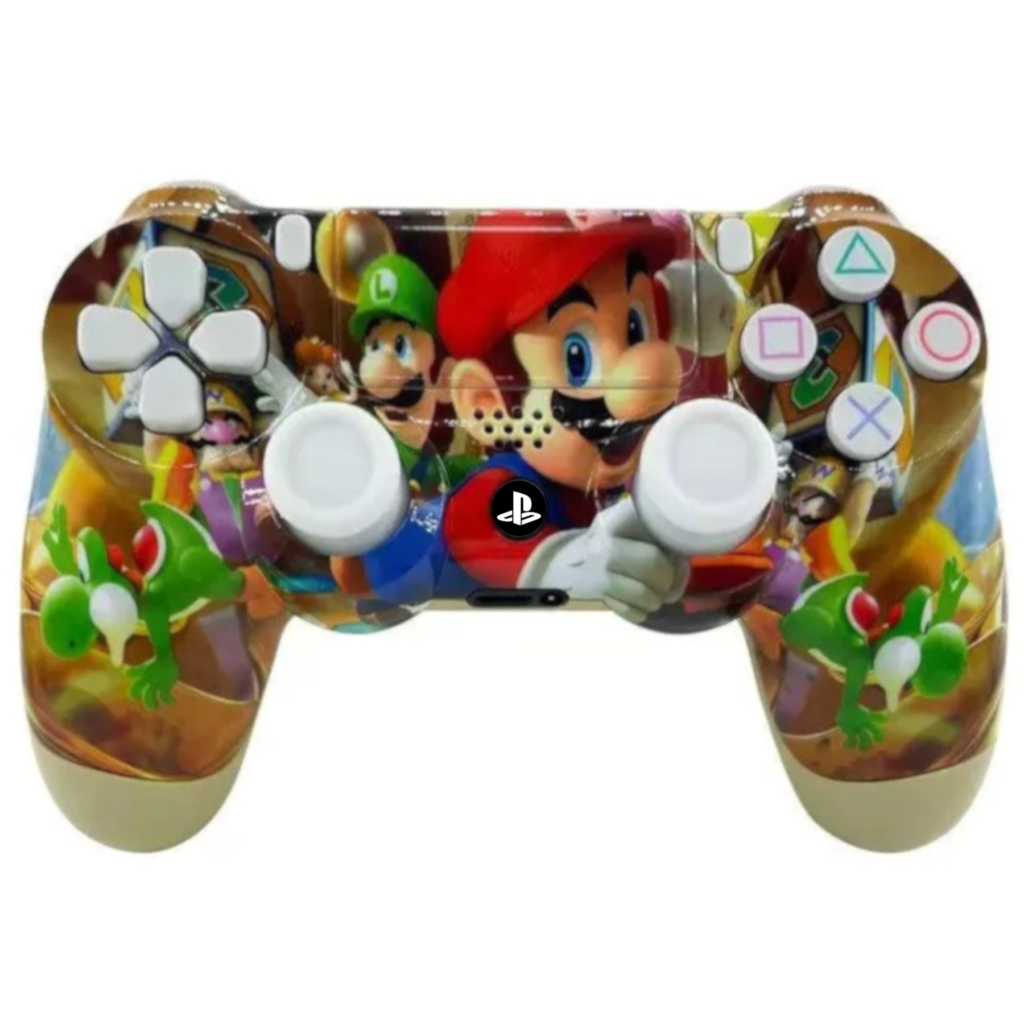 Compatible ps4 dualshock controller super mario v2 new hsgamer