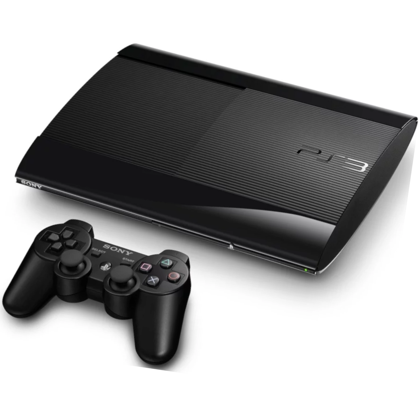 Sony PS3 Playstation 3 Super Slim 500 GB With 30 Games Free [Preowned ...