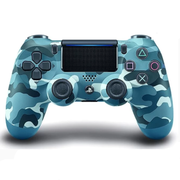 Compatible PS4 DualShock Controller (Blue Camouflage V2) [New]