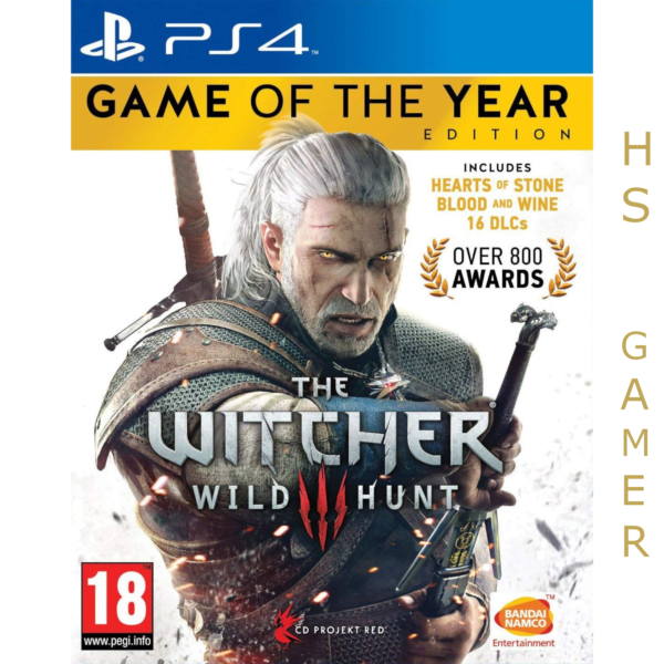 The Witcher 3 Wild Hunt Game of the Year Edition PS4 [Preowned]