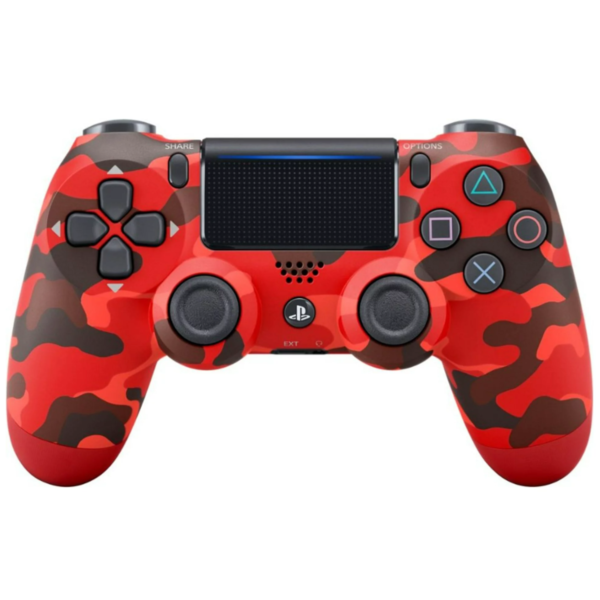 Compatible PS4 DualShock Controller (Red Camouflage V2) [New]