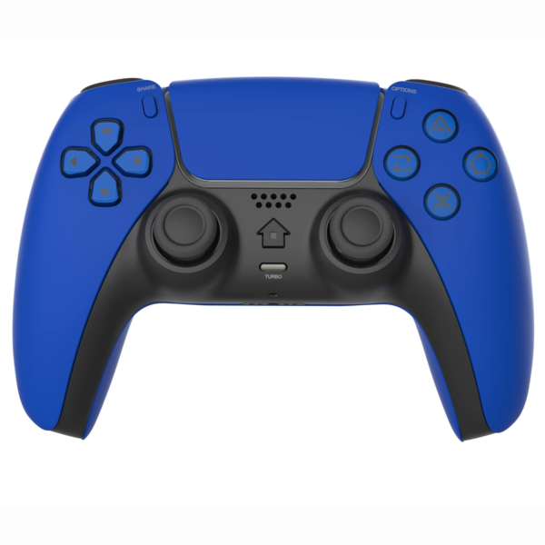 Compatible PS4 DualShock Controller (PS5 Look Blue) [New]