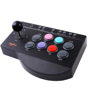 PXN Arcade Fight Joy Stick, with Turbo & Macro Functions (PS3, PS4, Xbox One, PC, Switch) [New]