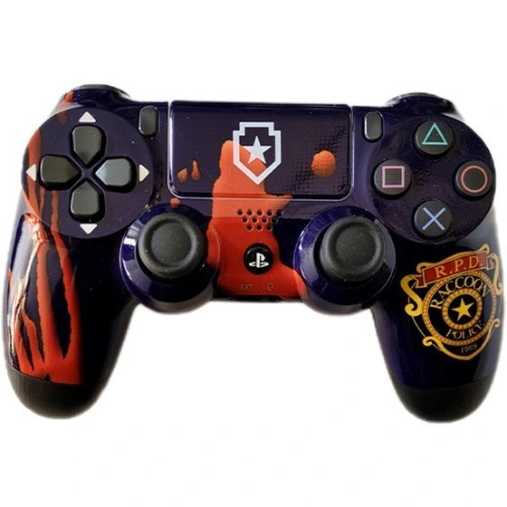 Compatible PS4 DualShock Controller (Resident Evil RPD V2) [New] HSGamer