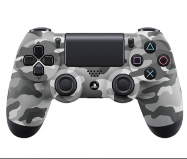 Compatible PS4 DualShock Controller (Grey Camouflage V2) [New] HSGamer