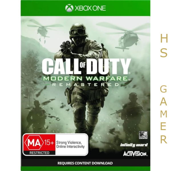 Call of Duty COD Modern Warfare Remastered Xbox One [Preowned]