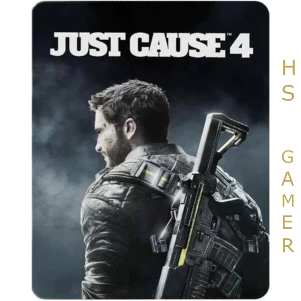 Just Cause 4 Steel book PS4 (No Game Included) [Preowned]