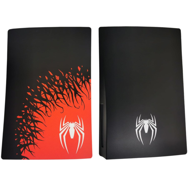 PS5 (Disc Version) SpiderMan 2 Edition Cover Faceplates, Anti-Scratch Dustproof Protective Shell Replacement [New] - Image 3