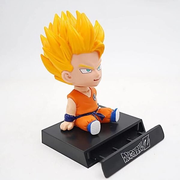 Gohan Super Saiyan Dragon Ball Z Bobble Head Action Figure With Mobile Holder - Image 3