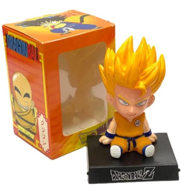 Gohan Super Saiyan Dragon Ball Z Bobble Head Action Figure With Mobile Holder - Image 4