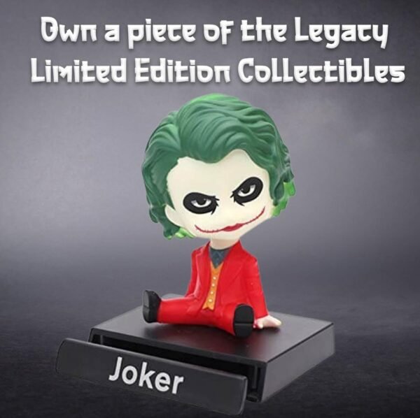 The Little Ones Batman Laughing Joker Bobble Head Action Figure With Mobile Holder - Image 2