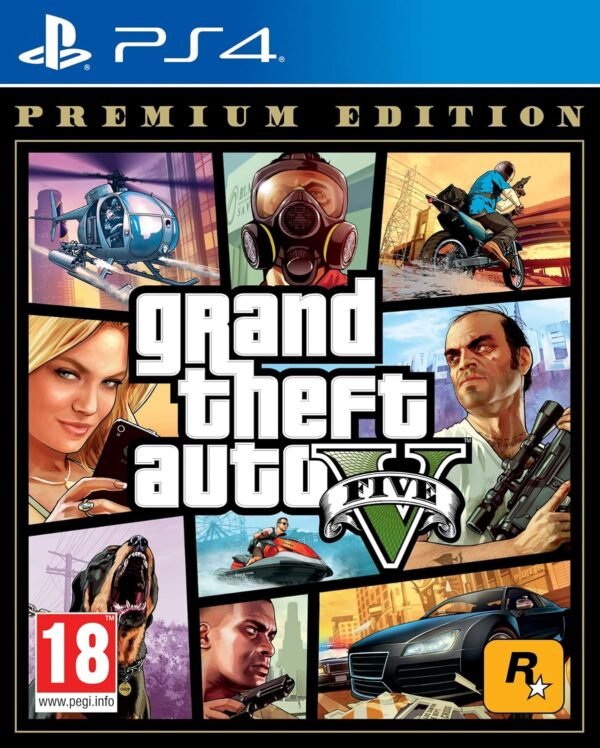 ROCKSTAR GAMES Grand Theft Auto V - Premium Edition (PS4)