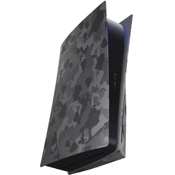 PS5 (Grey  Camo Disc Version) Cover Faceplates, Anti-Scratch Dustproof Protective Shell Replacement [New] - Image 3