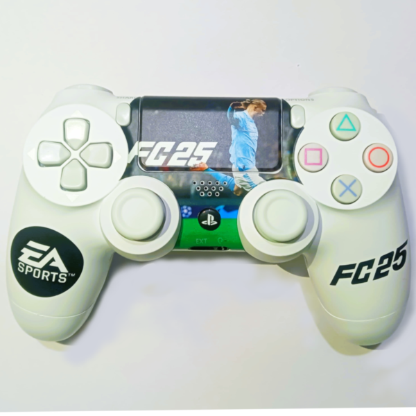 Compatible PS4 DualShock Controller (White FC 25 V2) [New]