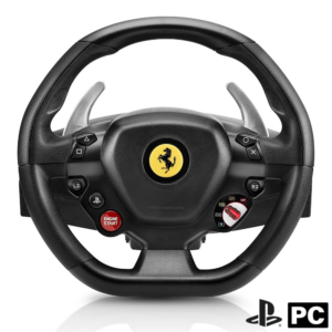 Thrustmaster Ferrari T80 488 GTB Edition Racing Wheel and Pedal (PS5, PS4, PC) [Open Box]