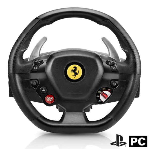 Thrustmaster Ferrari T80 488 GTB Edition Racing Wheel and Pedal (PS5, PS4, PC) [Open Box]