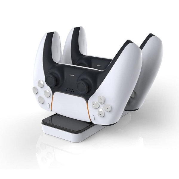 DOBE Playstation 5 Dual Sens Charging Dock Station With Dual Detachable USB C Ports & LED Light [New] - Image 3