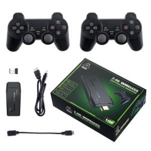 Lite Wireless Retro TV Game Console Stick 4K Ultra HD with Built in 10+ Emulators, 21,000+ Games [New]