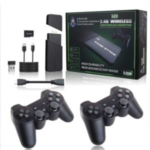 M9 Wireless Retro TV Game Console Stick 4K Ultra HD with Built in 15 Emulators, 20,000+ Games [New]