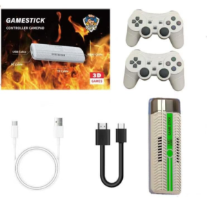 M66 Wireless Retro TV Game Console Stick 4K Ultra HD with Built in 40+ Emulators, 30,000+ Games [New]