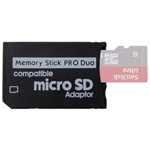 Sony PSP Micro SD Adaptor For PlayStation Portable, Camera, Handycam [New]