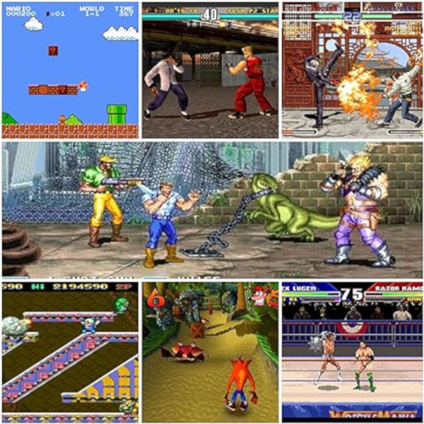 M15 Wireless Retro TV Game Console Stick 4K Ultra HDR with Built in 20 Emulators, 30,000+ Games [New] - Image 4