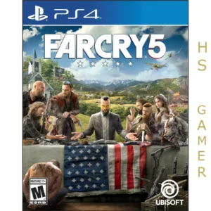 Far Cry 5 Deluxe Edition With Art Book Cover PS4